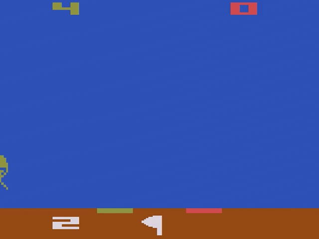 Sky Diver [Text Label] screenshot 3 for Atari 2600